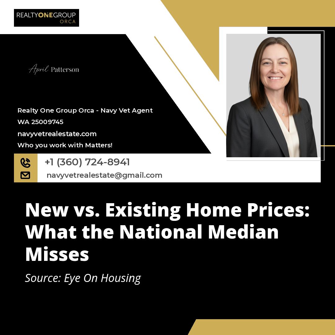 New vs. Existing Home Prices: What the National Median Misses